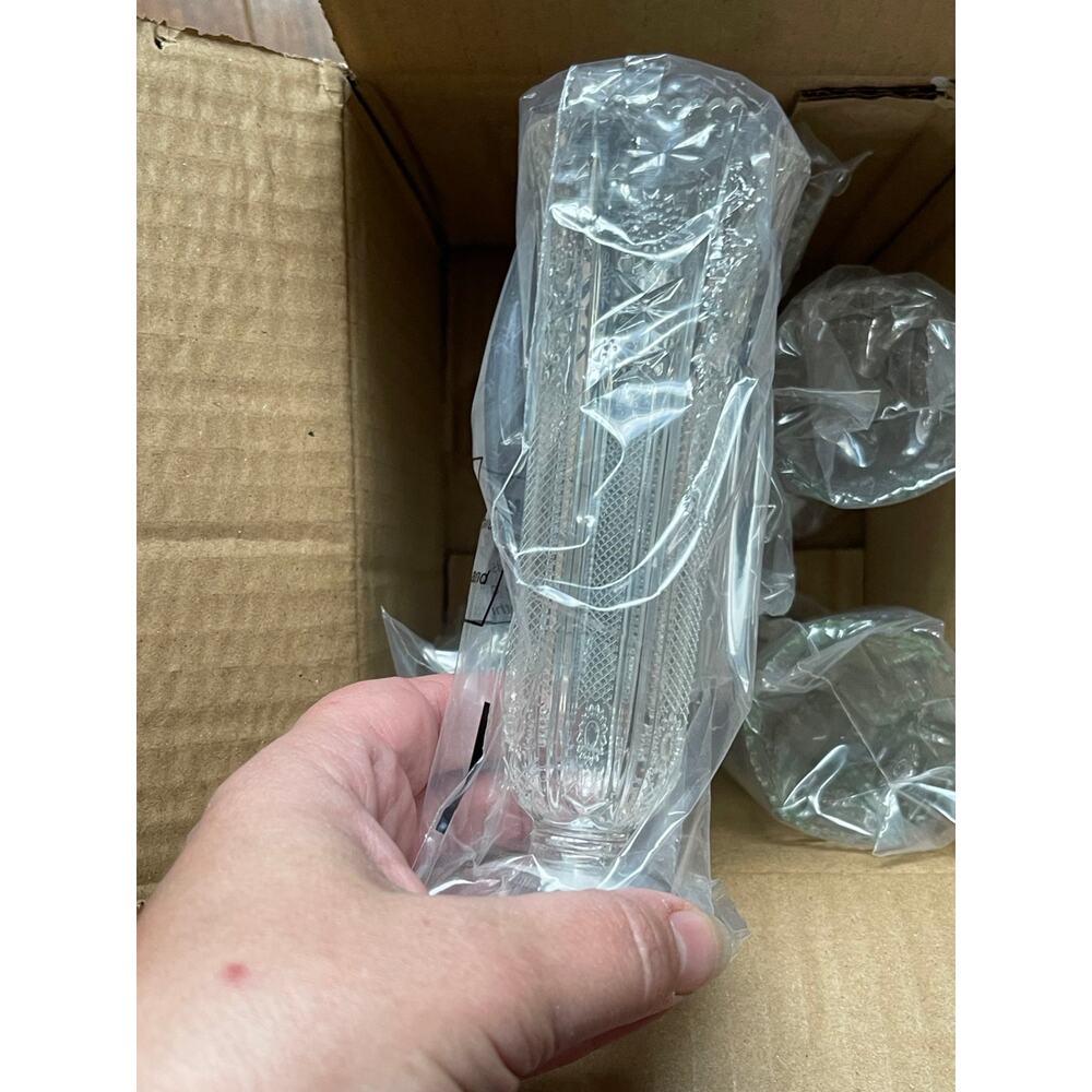 Set of 6 Small Plastic Bud Vases - 6 inches tall - Picture 6 of 8